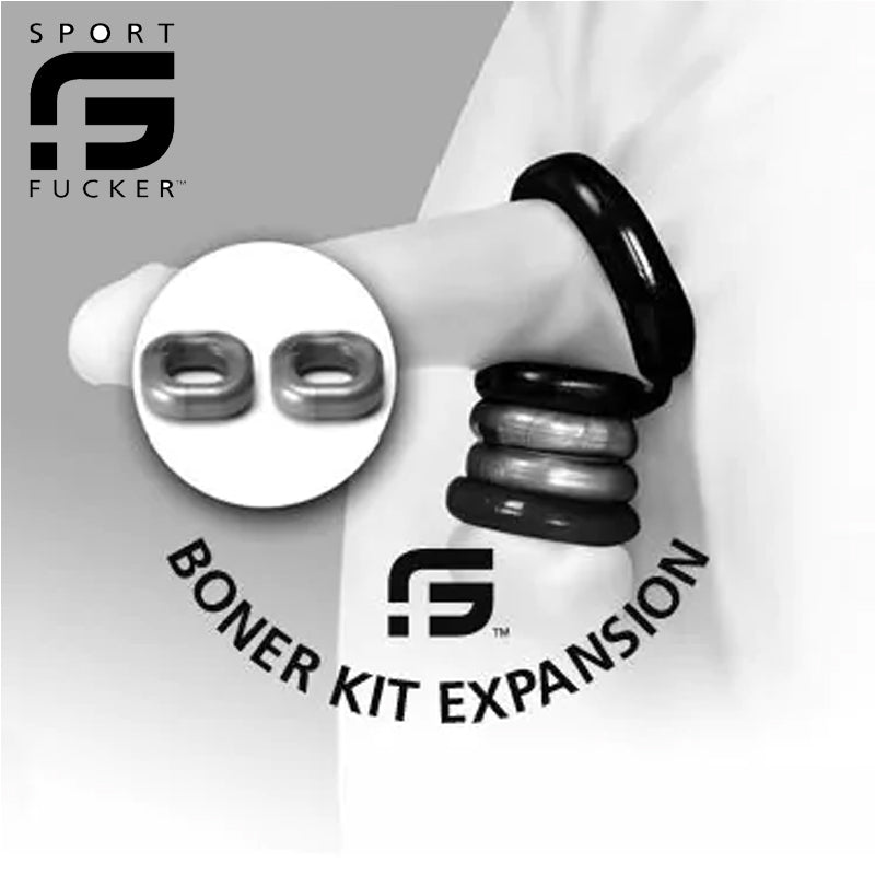 Sport Fucker - Paquete de expansión Boner Cock-Ballrings - Metal