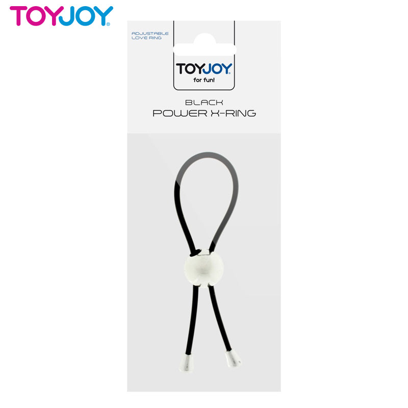 ToyJoy - Anillo para el pene ajustable Power X Ring Negro