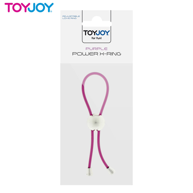 ToyJoy - Anillo para el Pene Ajustable Power X Ring Morado