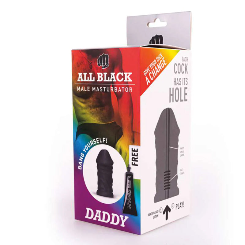 All Black - Masturbador Real Skin Touch - Daddy