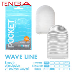 Tenga - Línea de ondas Pocket Stroker