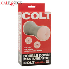 CalExotics COLT Gear - Masturbador doble hacia abajo