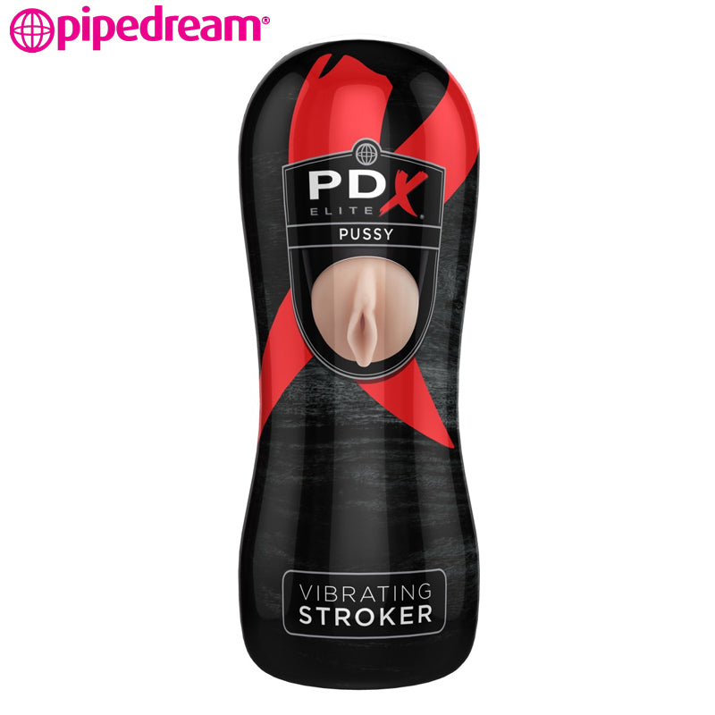 Pipedream - Maturbador de coño con vibrador Stroker