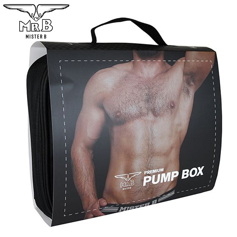 Caja de bomba de pene Mister B Premium