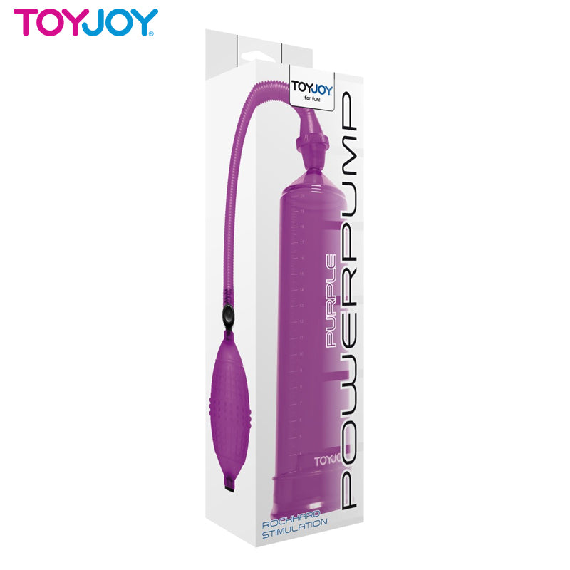 ToyJoy - Bomba eléctrica con puño morado