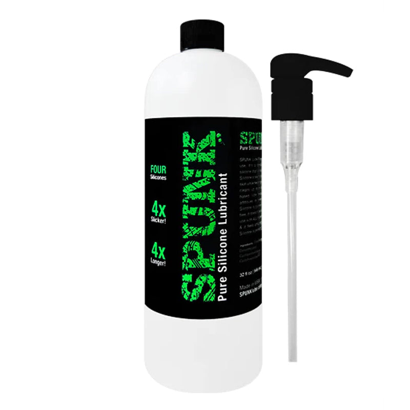 Spunk Lube Lubricante Silicona Pura 946 ml.