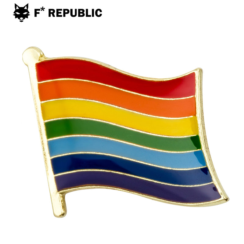 PRIDE LGBTQ Rainbow Jewelry Pin - Arco iris