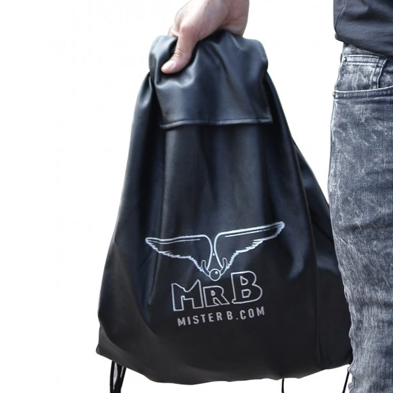 Mochila Mister B De Nylon Negro