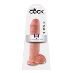 Pipedream King Cock 11" Polla con Bolas Piel (28 cm)