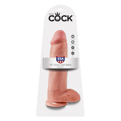 Pipedream King Cock 12" Polla con Bolas Piel (31 cm)