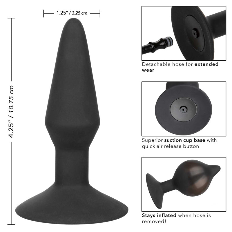 Plug anal inflable mediano CalExotics