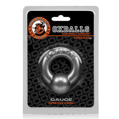 Anillo para el pene Oxballs Gauge - Gris acero