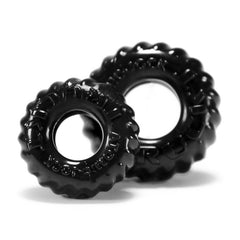 Oxballs TRUCKT Paquete de 2 anillos para el pene - Negro