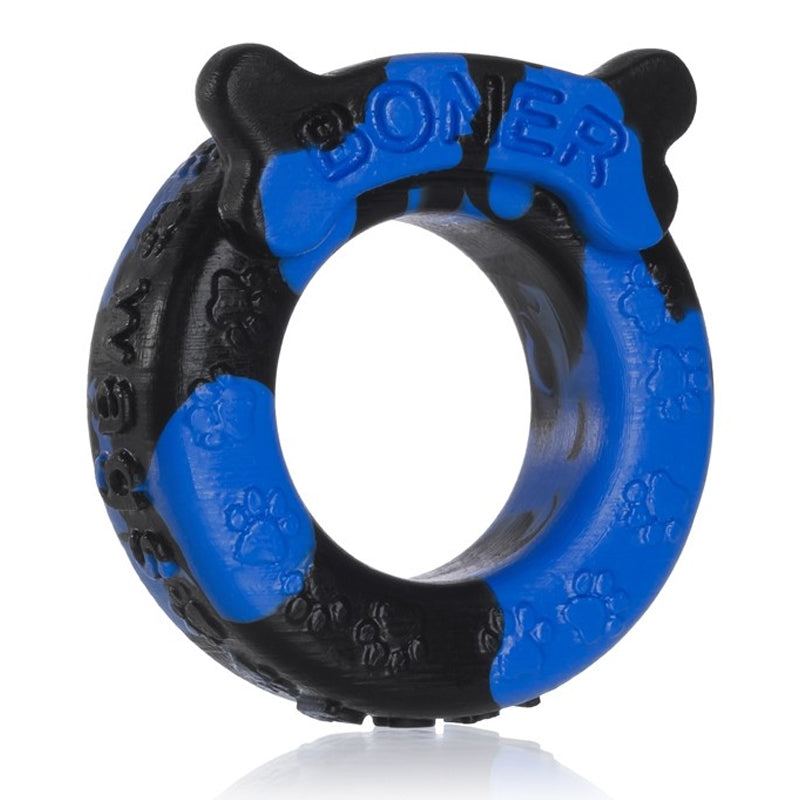 Anillo para el pene Oxballs Boner - Azul policía