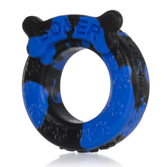 Anillo para el pene Oxballs Boner - Azul policía