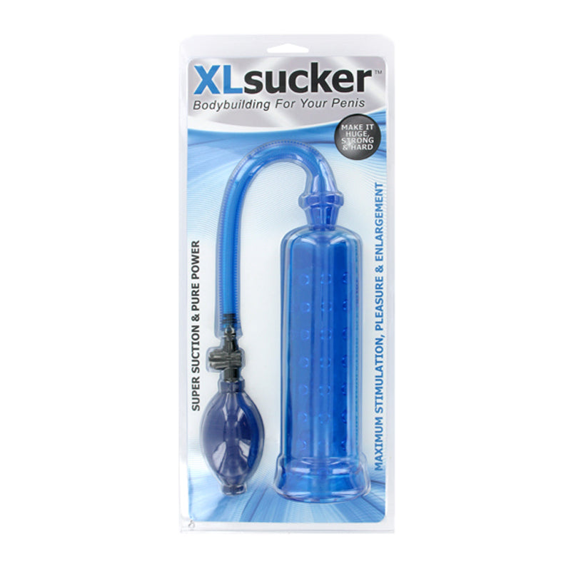 XL Sucker Penis Pump Azul Culturismo para tu pene