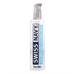 Lubricante Swiss Navy sin parabenos ni glicerina